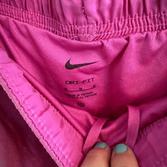 Pink Nike Dri-Fit Shorts Women's Size Medium - Picture 3 of 3